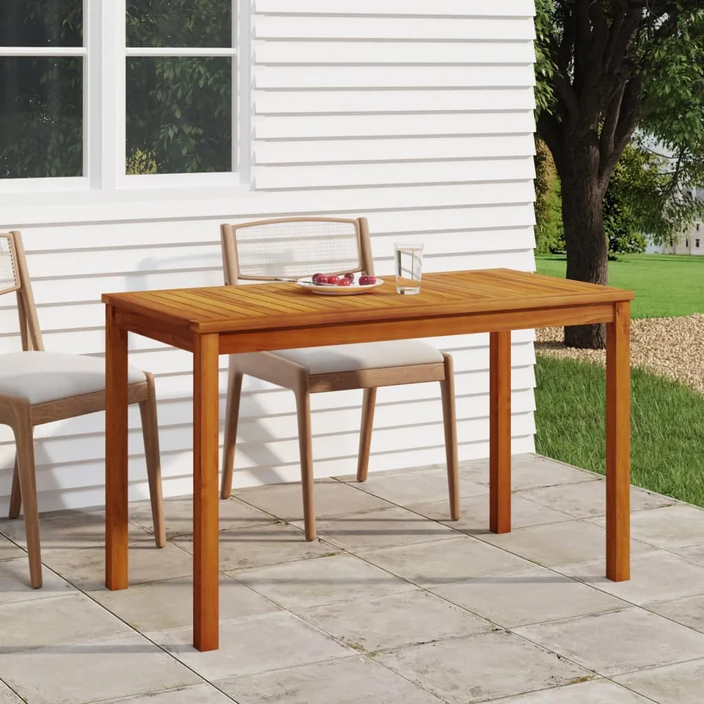 Gartentisch aus Echtholz 110 x 55 x 67 cm, Ölfinish