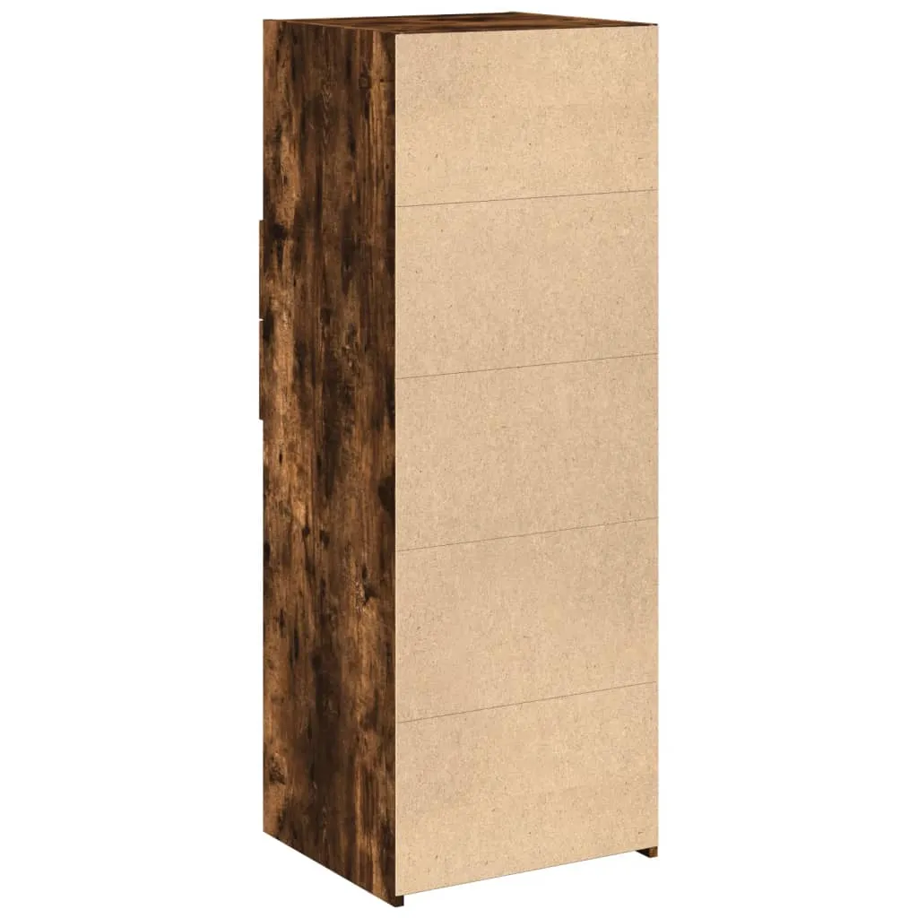 Klassisches Highboard 45 x 42,5 x 124 cm in Räuchereiche