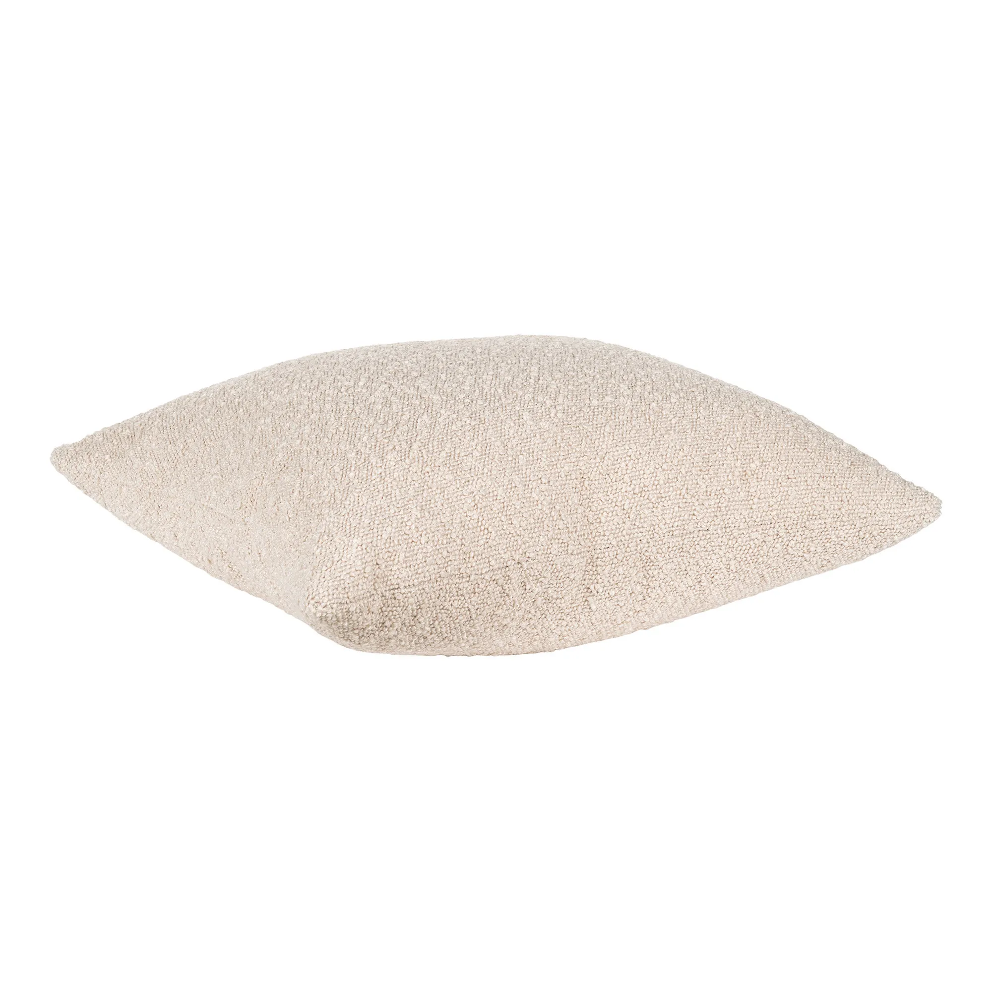 tinkaro Kissen Savannah Bouclé 45x45 cm Beige