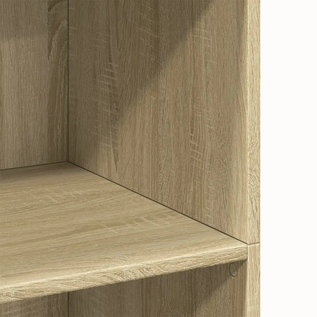 Klassisches Highboard Sonoma-Eiche 70 x 41 x 124 cm