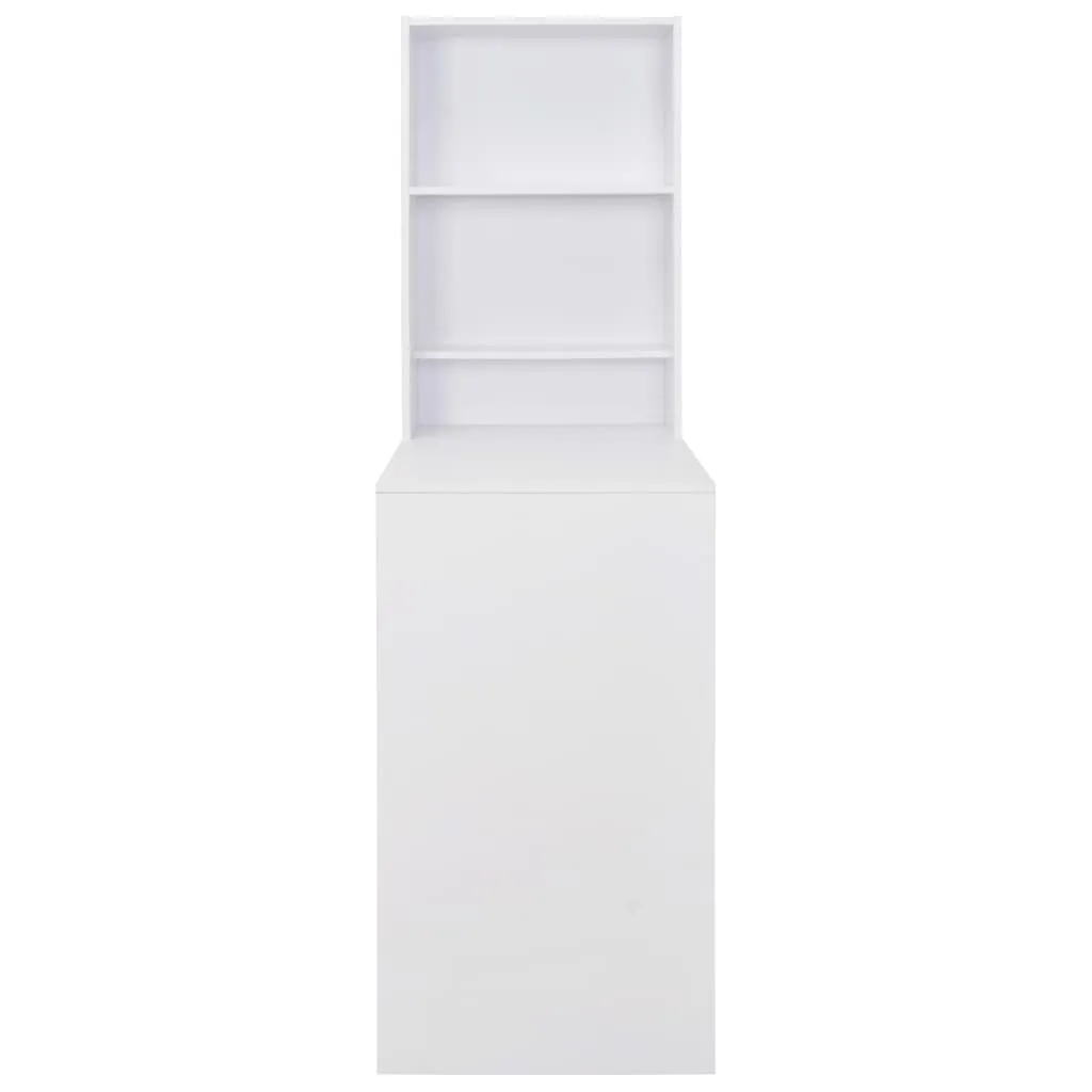 Bartisch mit Schrank Weiß 115x59x200 cm