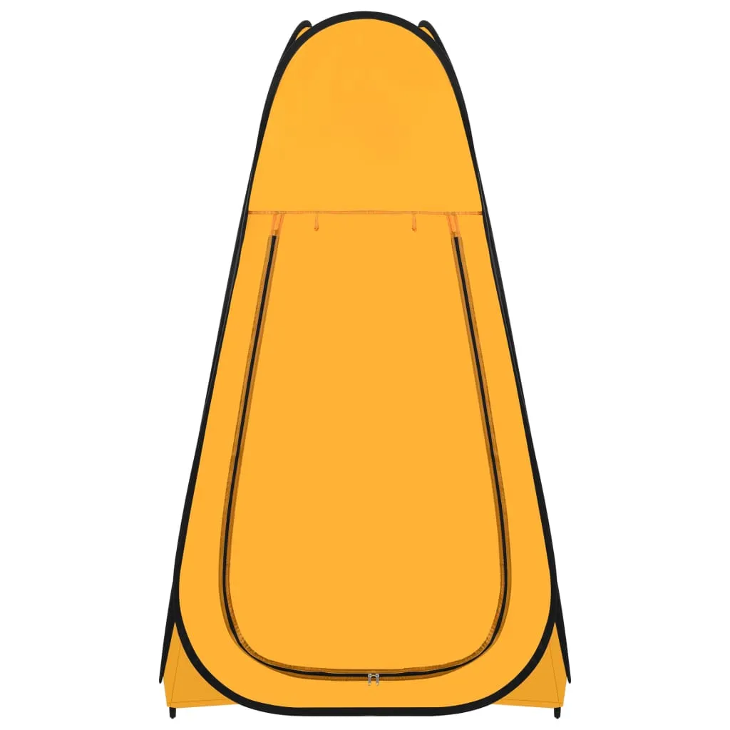 Pop-Up Duschzelt Gelb