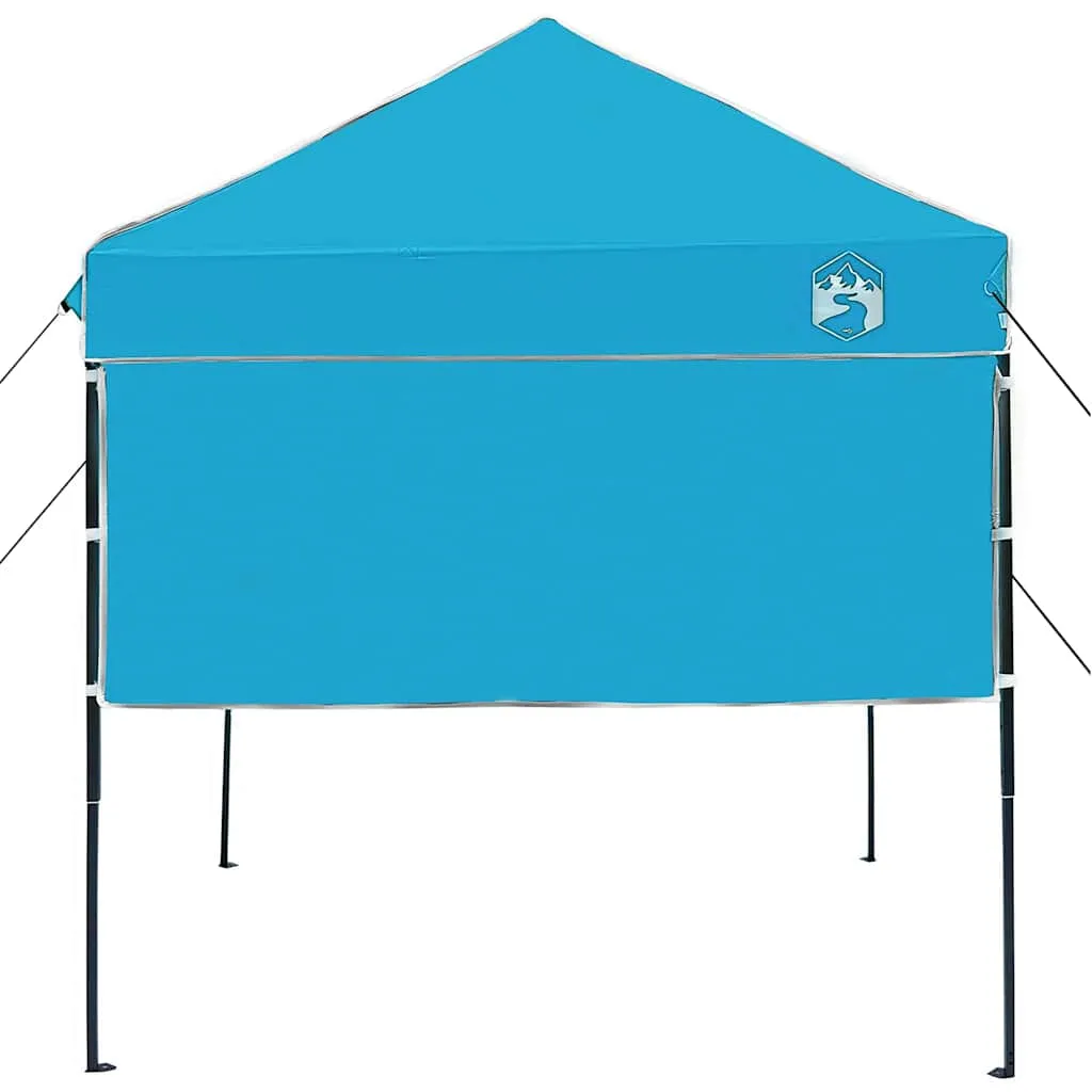 Pop-up Himmelzelt 194x194x251 cm Blau - wetterfest und höhenverstellbar