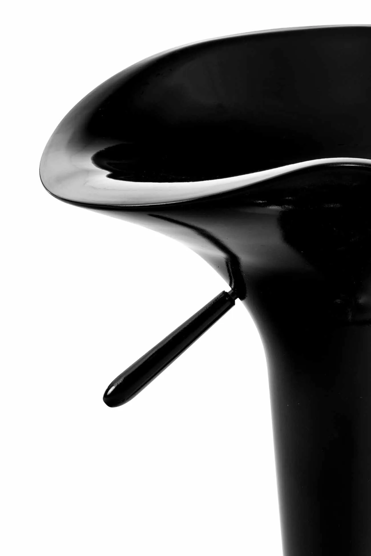 Barhocker Saddle 37x37x87 cm schwarz