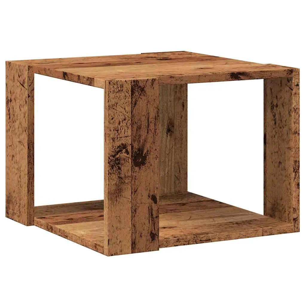 Beistelltisch Holzwerkstoff 40x40x30 cm Altholz Farbe