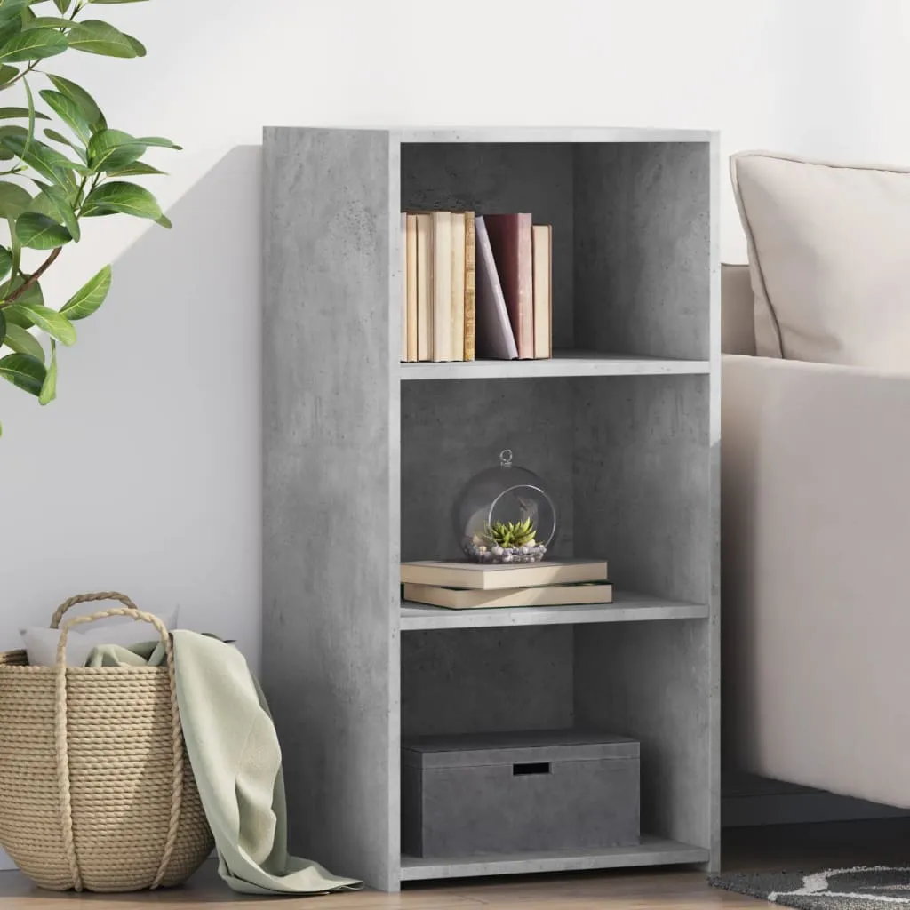 Klassisches Sideboard 45 x 41 x 93 cm in Betongrau