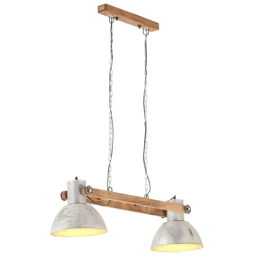 tinkaro Deckenlampe DIEMO Eisen Leuchte Silber / Braun tinkaro Deckenlampe DIEMO Eisen Leuchte Silber / Braun