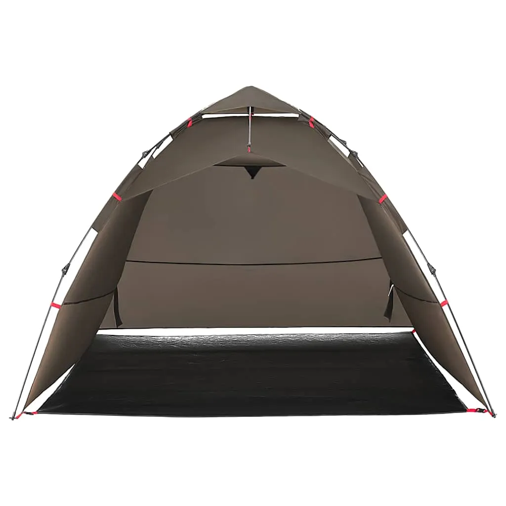 Angelzelt Campingzelt Braun 260 x 246 x 180 cm wasserdicht