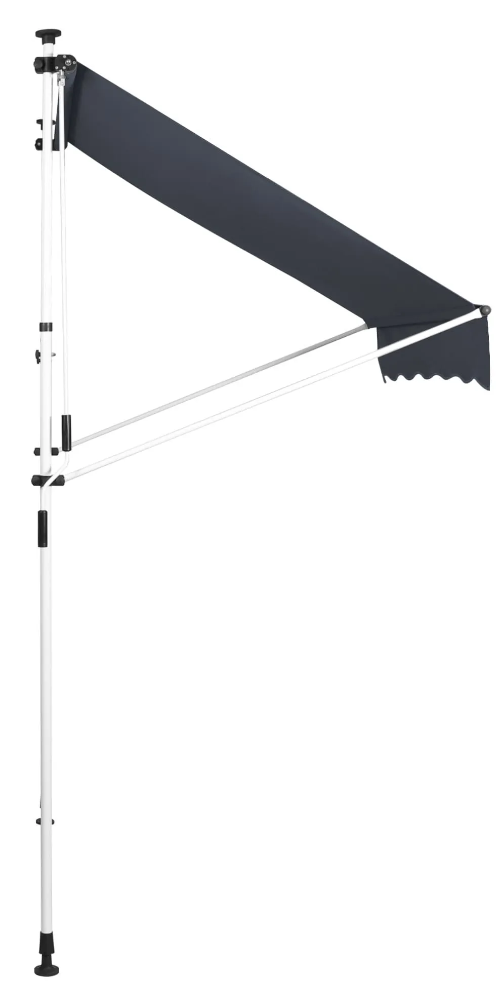 Klemmmarkise Westerly 250 x 120 cm Anthrazit