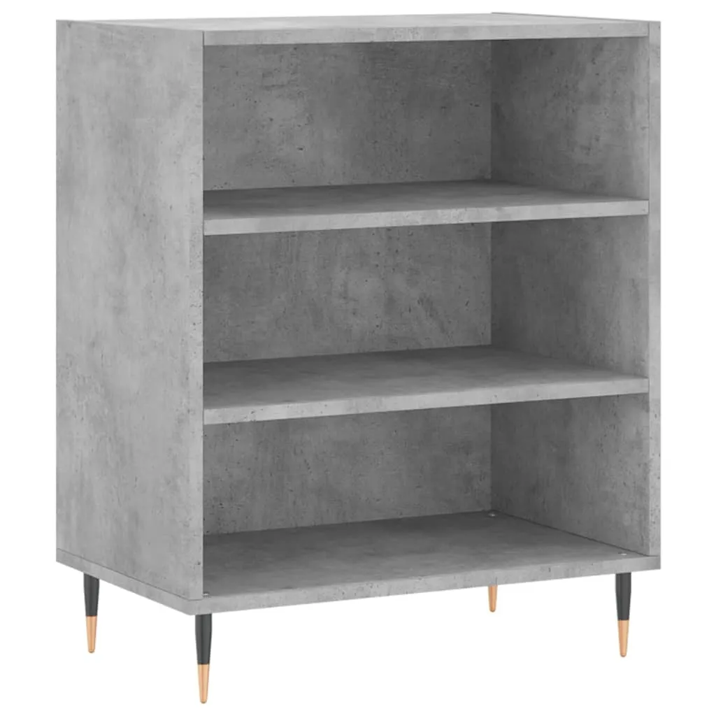 Sideboard Betongrau 57x35x70 cm Holzwerkstoff Sideboard Betongrau 57x35x70 cm Holzwerkstoff