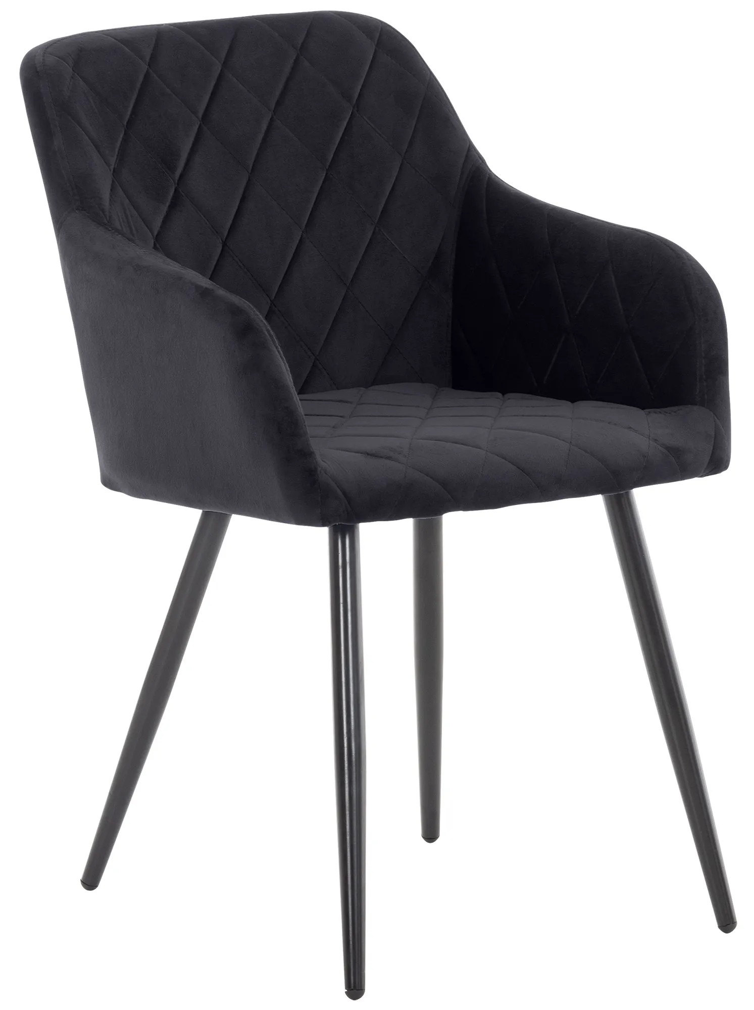 Esszimmerstuhl Shila 84x47x44 cm schwarz