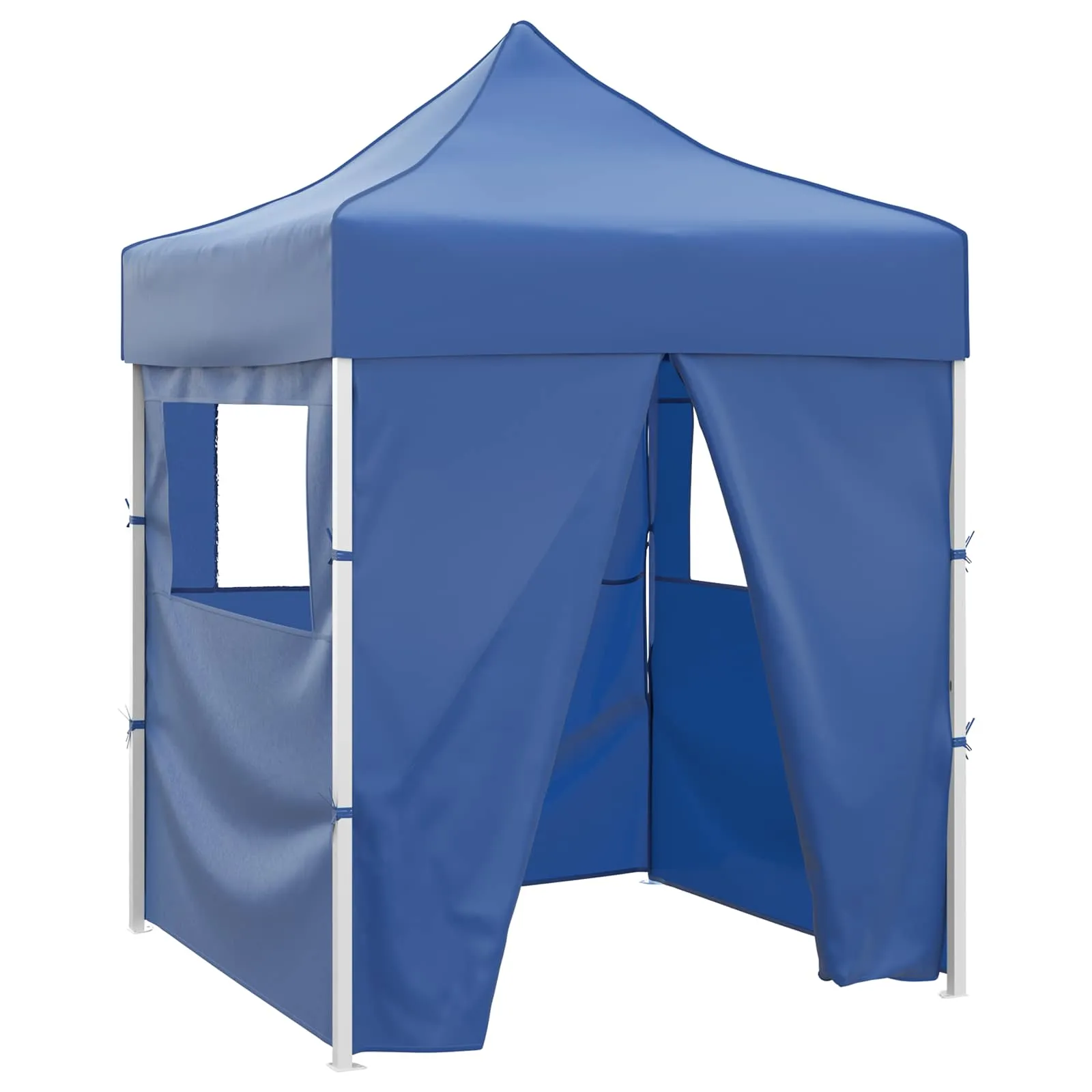 Modernes faltbares Partyzelt 200x200x315 cm in Blau
