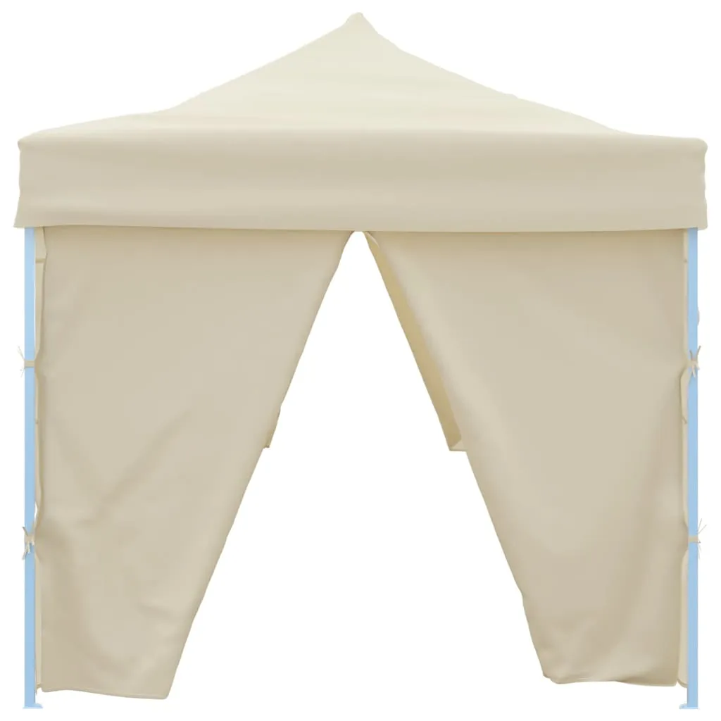 Faltbares Partyzelt 870x291x315 cm Creme mit UV- und wasserbeständigem Dach