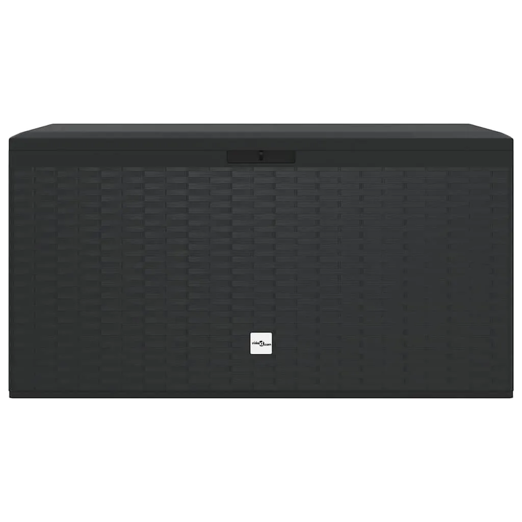 Gartenbox Anthrazit 114x47x60 cm
