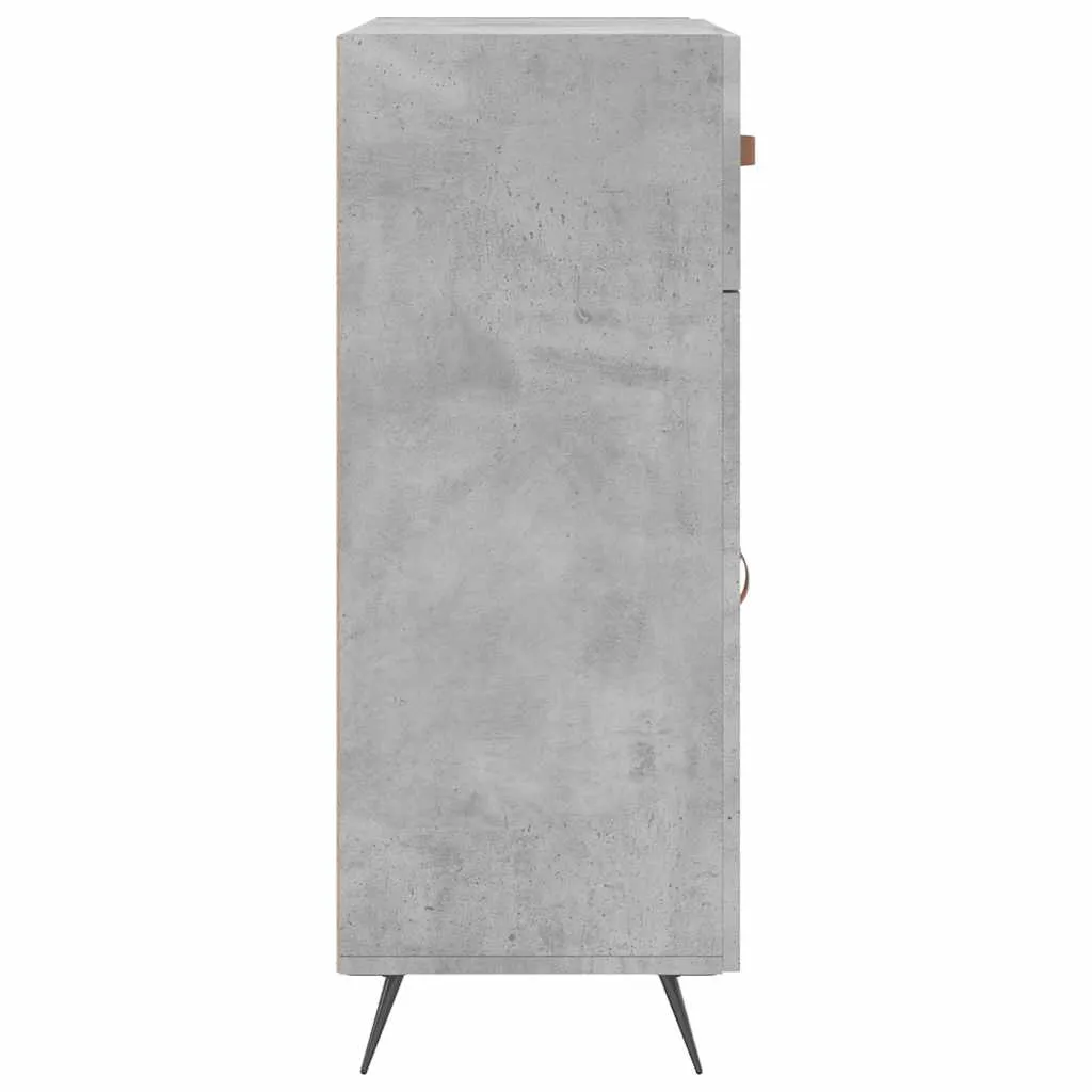 Sideboard Betongrau 69,5x34x90 cm Holzwerkstoff