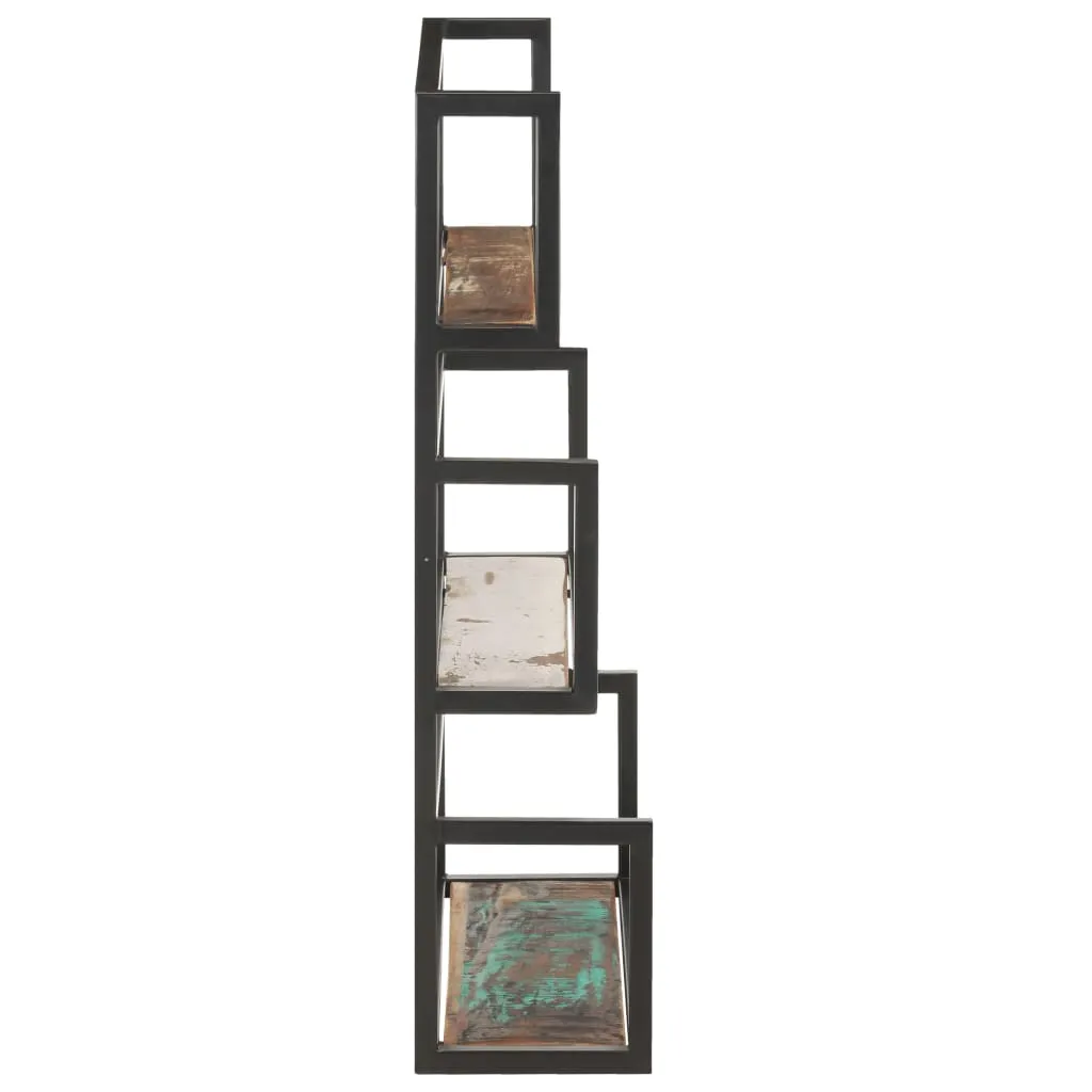 Wandregal 60x20x85 cm Altholz Massiv