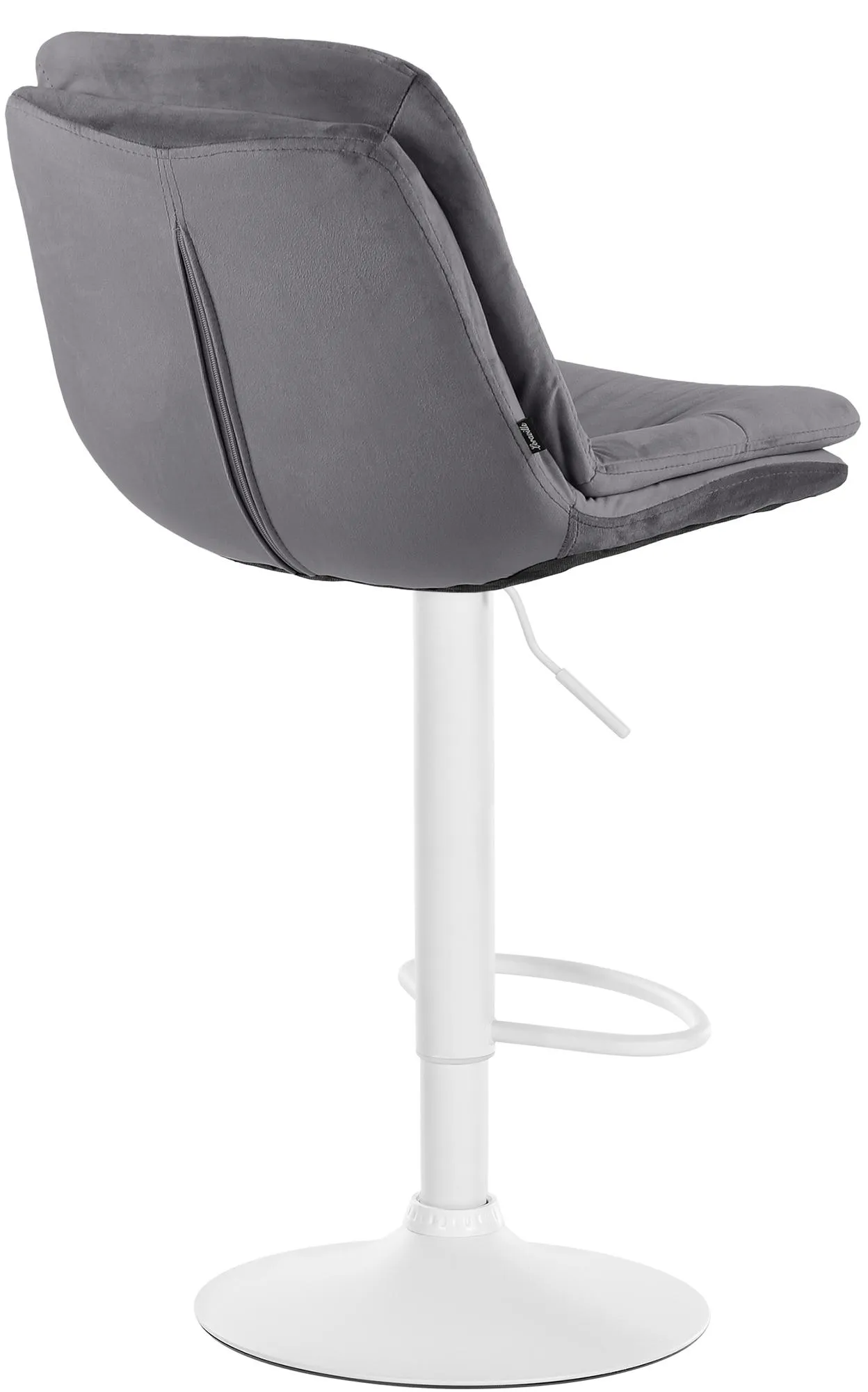 Barhocker Laurel 94-113x46x54 cm dunkelgrau