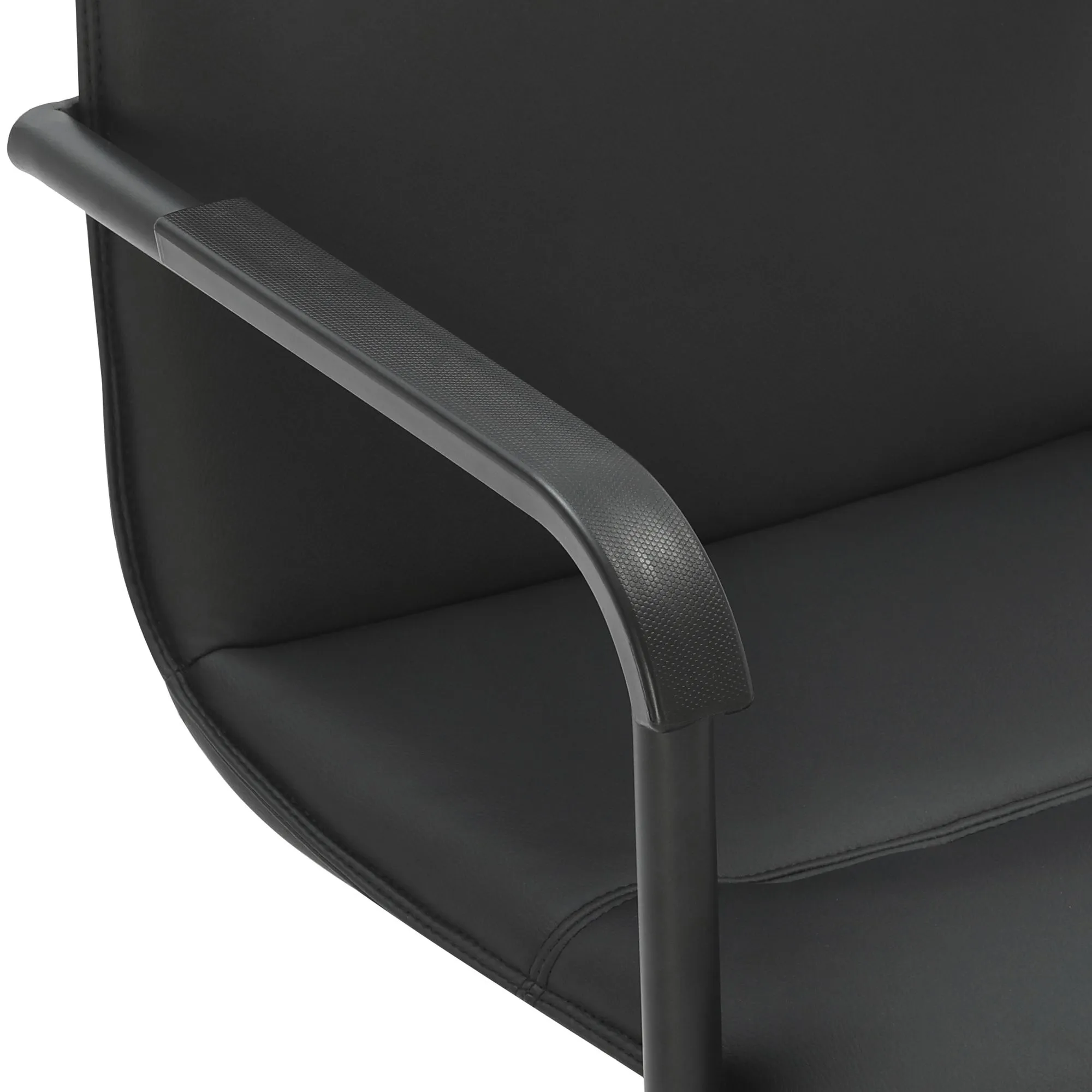 Freischwinger Seattle 92x57x59 cm schwarz/schwarz