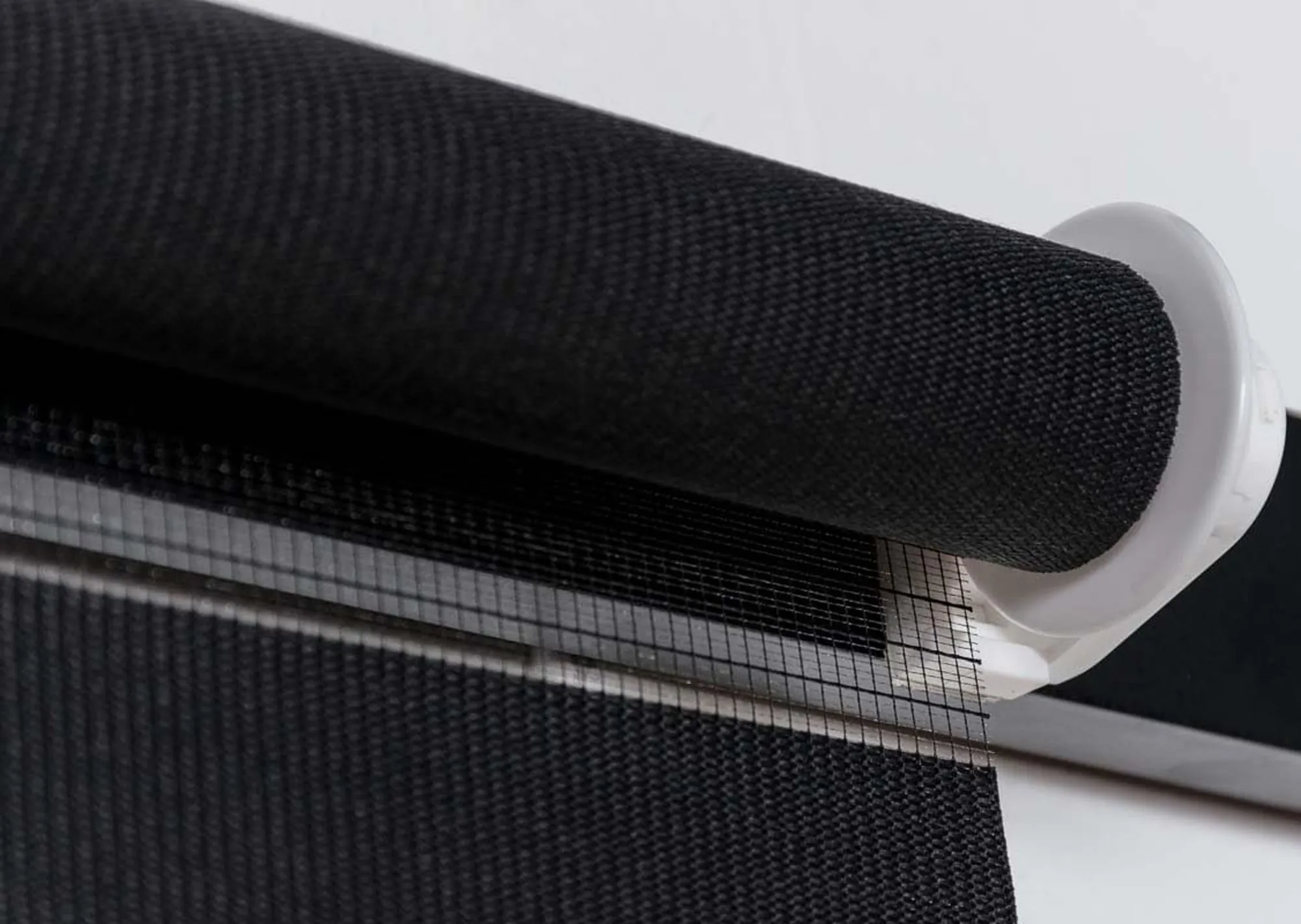 Zebra Doppelrollo Klemmfix 60x150 cm schwarz
