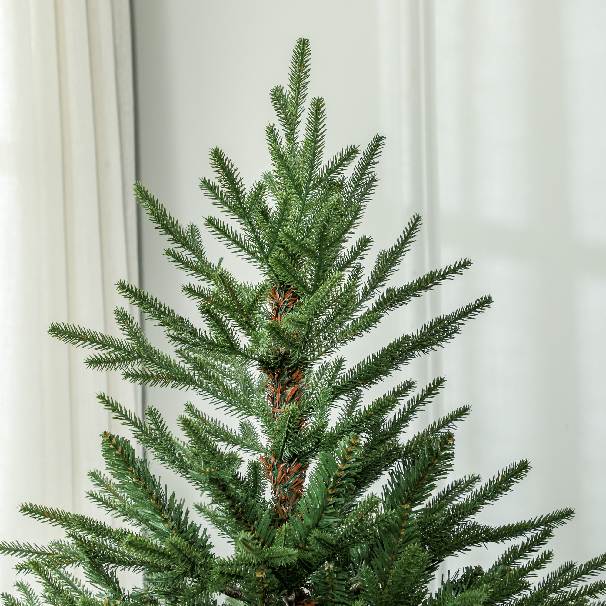 Weihnachtsbaum künstlich 183 cm, realistisch, Kunststoff, Grün