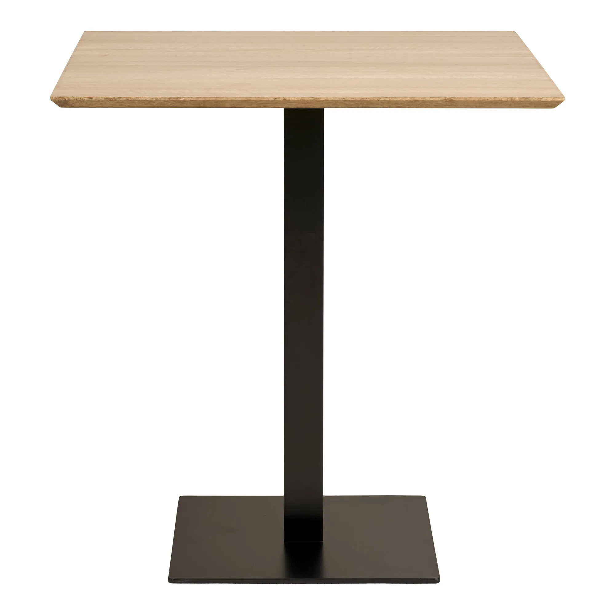 tinkaro Café-Tisch Melamin 70x70x75 cm Natur