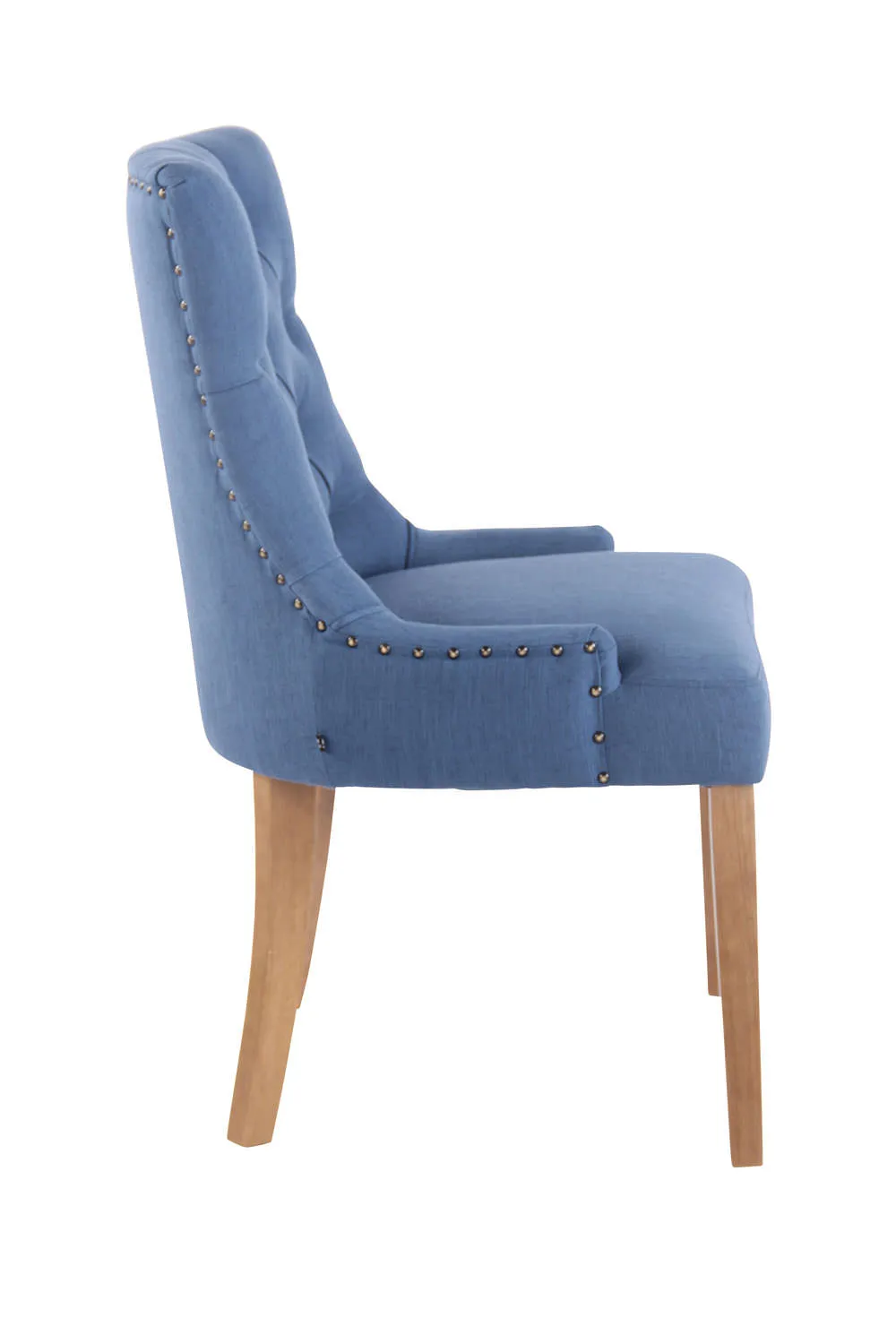 Esszimmerstuhl Aberdeen 55x58x92 cm blau
