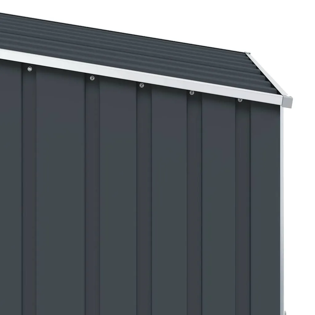 Gerätehaus Anthrazit 87x98x159 cm Verzinkter Stahl