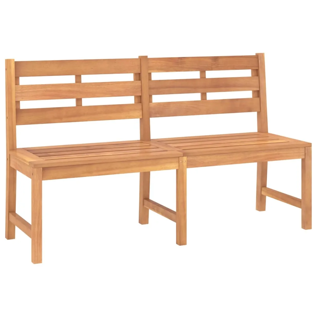 Gartenbank aus Naturholz 150 x 59 x 90 cm mit schöner Lackierung