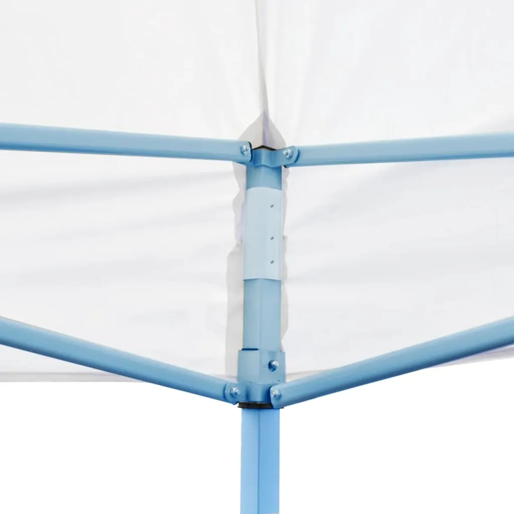 Faltbares Partyzelt 291x580x315 cm Weiß mit UV- und Wasserbeständigem Dach