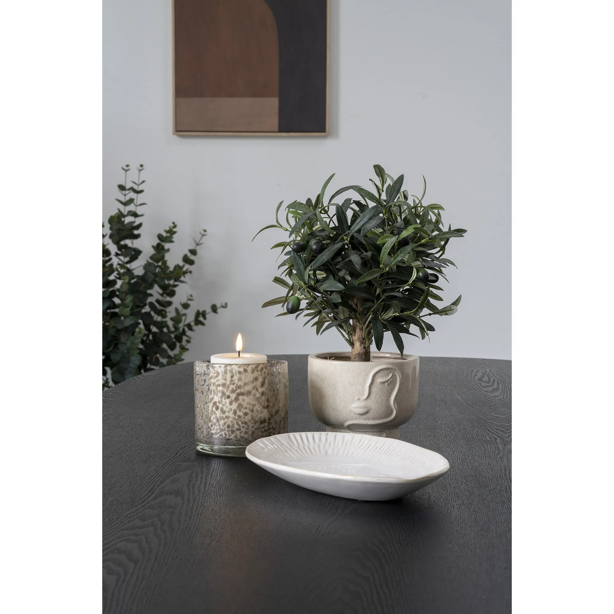 tinkaro Blumentopf Keramik Beige