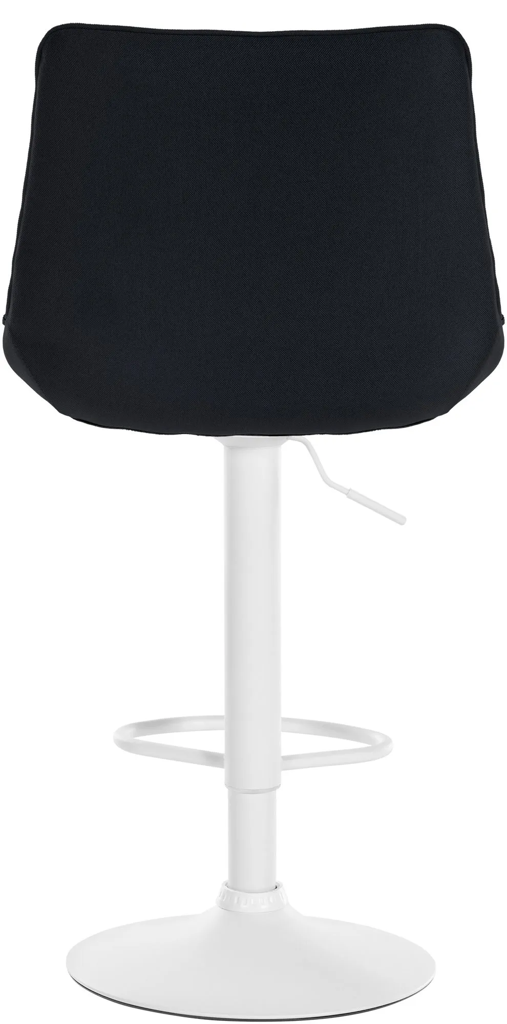 Barhocker Set Toni Stoff 91-112x49,5x50 cm schwarz