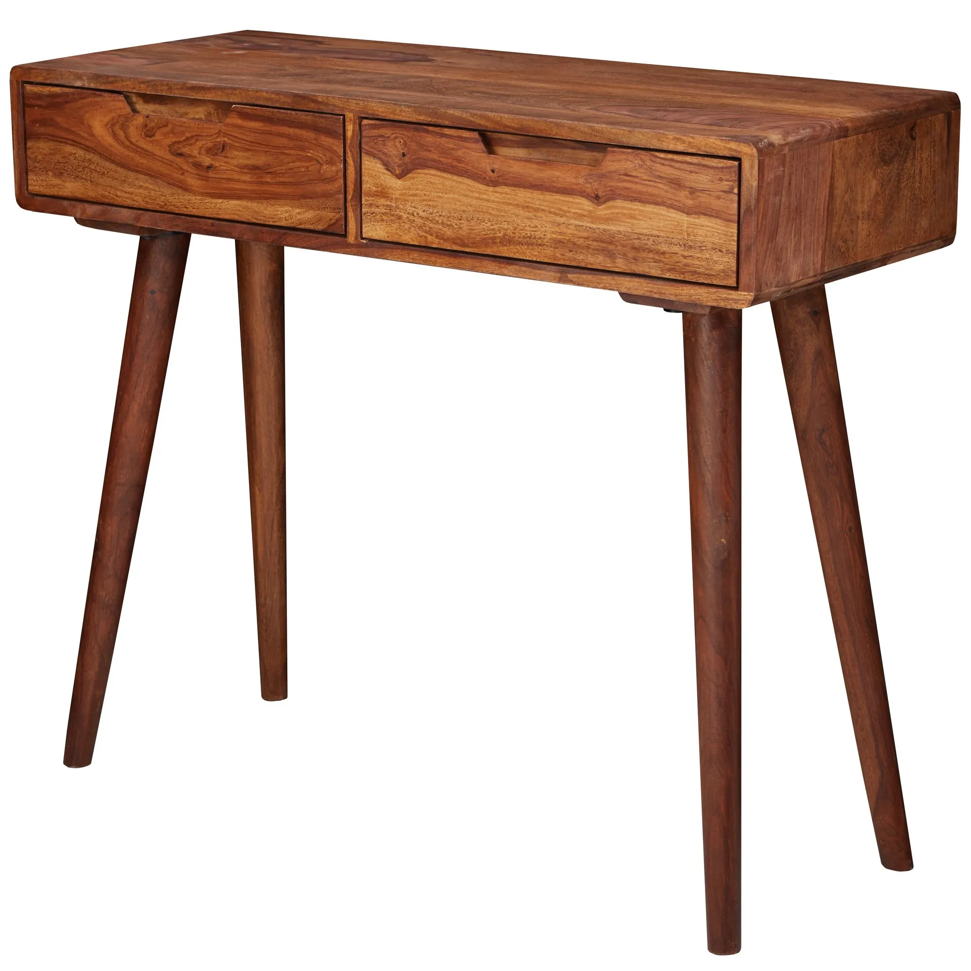 Wohnling Konsolentisch WL5.577 90x76x36cm Sheesham Massivholz mit Schubladen Wohnling Konsolentisch WL5.577 90x76x36cm Sheesham Massivholz mit Schubladen