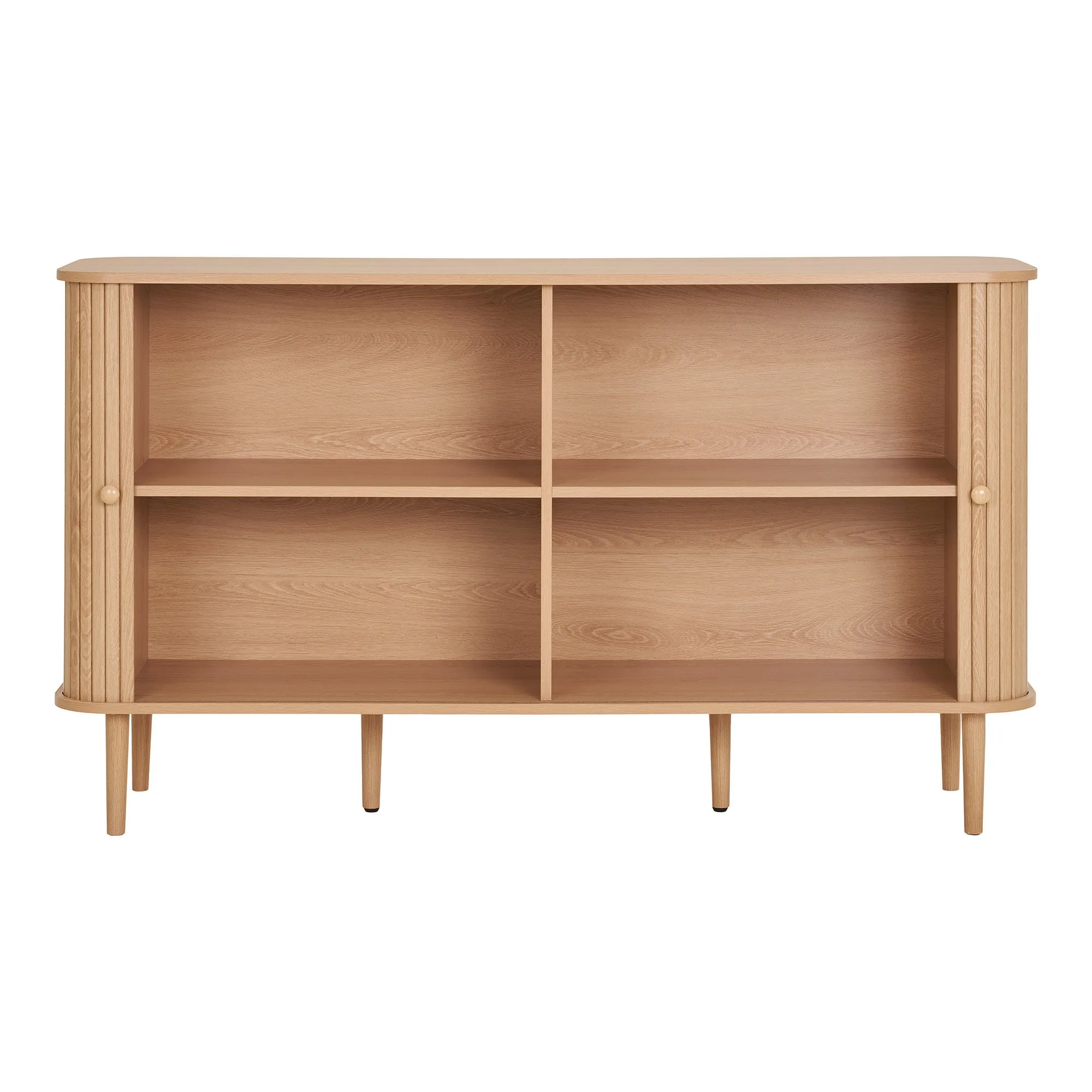 tinkaro Nikko Sideboard 2 Türen 140x40x79 cm Natur