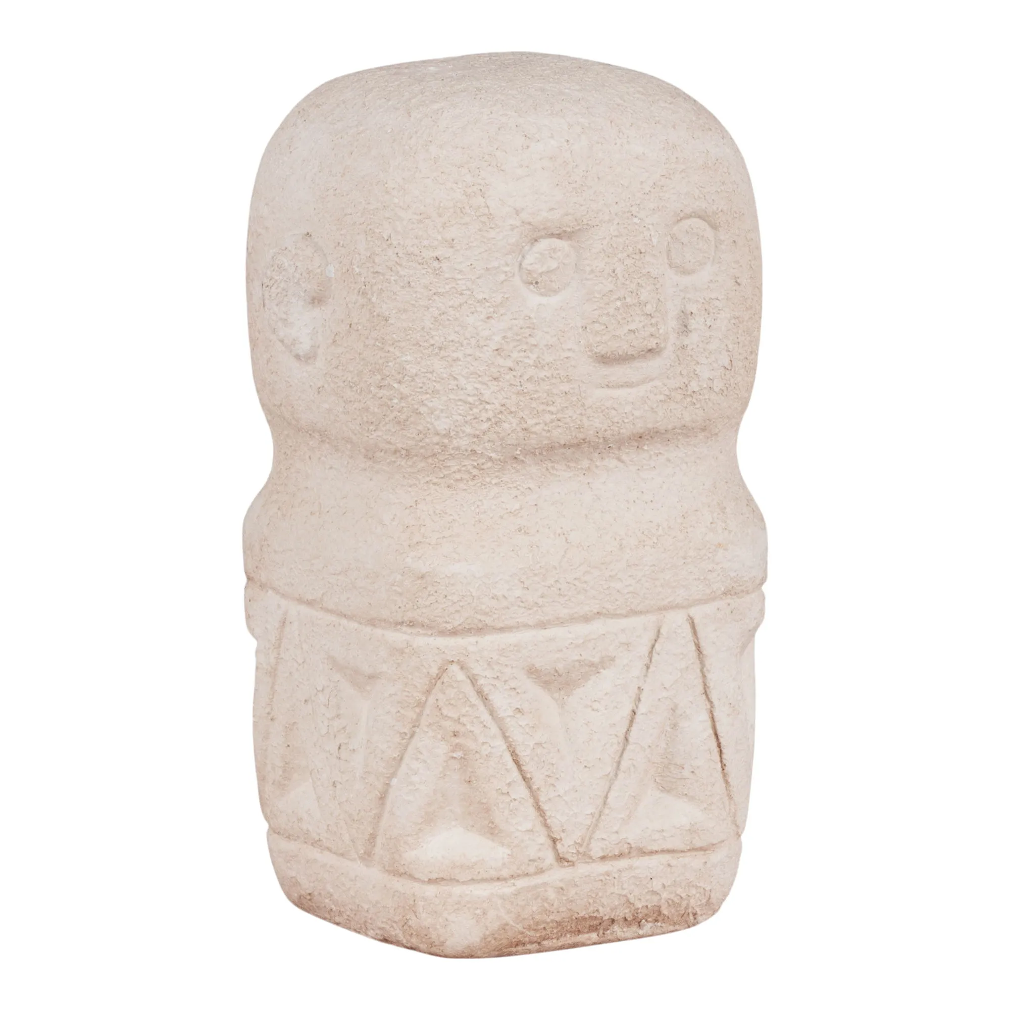 tinkaro Dekoration Zement Beige