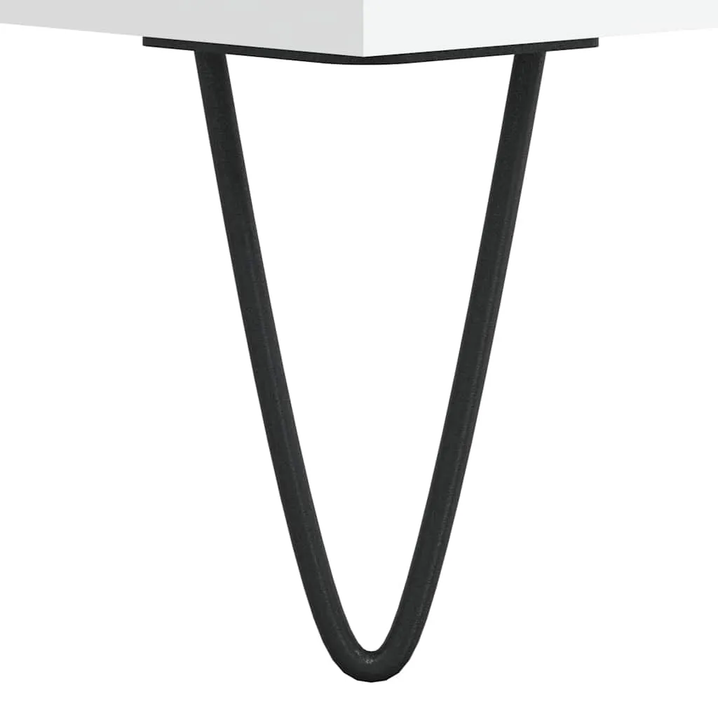 Elegantes Highboard in Weiß 34,5 x 34 x 180 cm