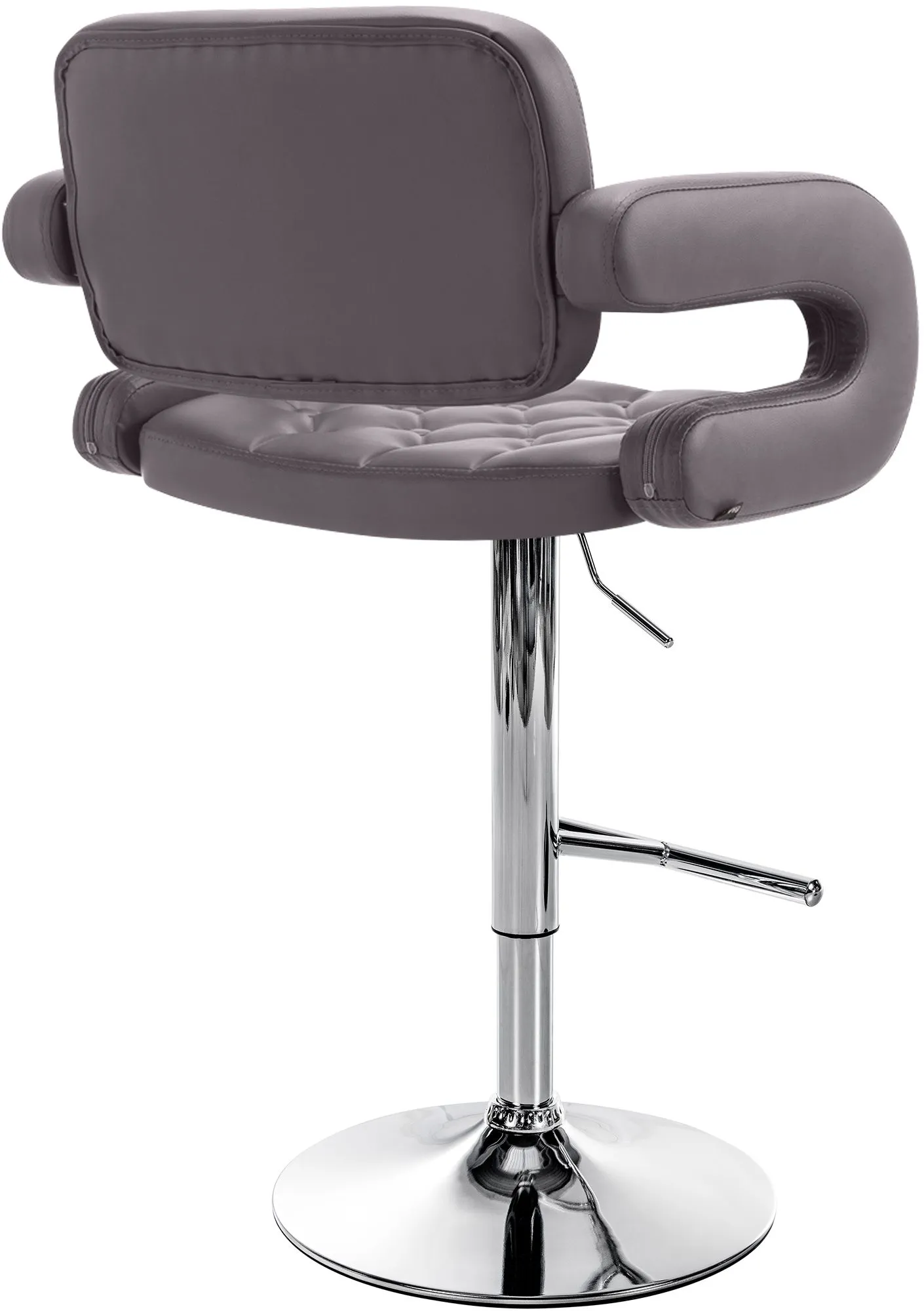 Barhocker Dublin 103-123x62x55 cm braun