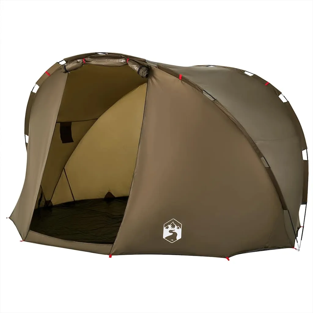 Angelzelt Campingzelt 307x290x170 cm Olivgrün wasserdicht