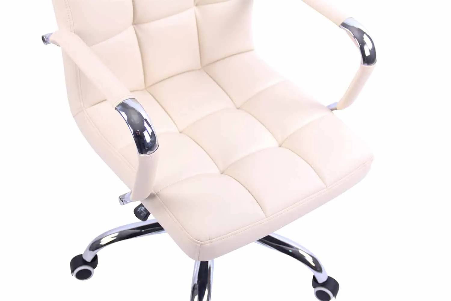 Bürostuhl Deli 94-104 x 56 x 62 cm creme