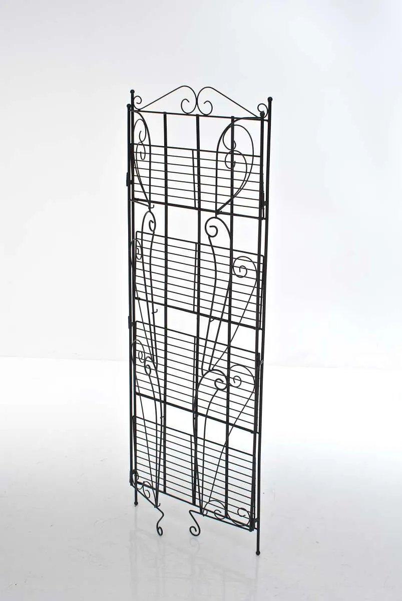 Standregal Lea 160x60x30 cm schwarz