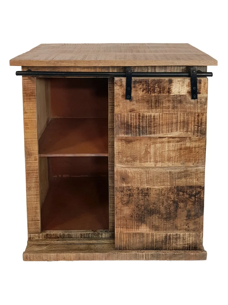 tinkaro Barschrank RENAE Mangoholz Hausbar Braun / Schwarz tinkaro Barschrank RENAE Mangoholz Hausbar Braun / Schwarz