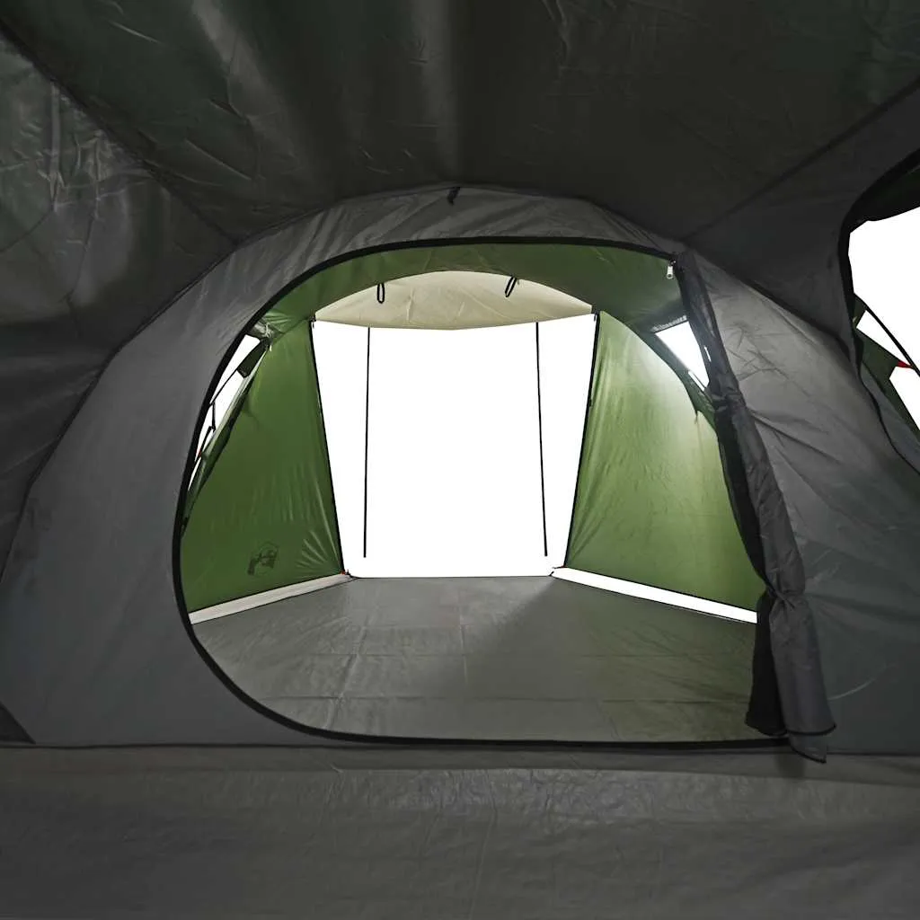 Campingzelt Grün 210x240x143 cm Innenzelt, 420x260x153 cm Außenzelt