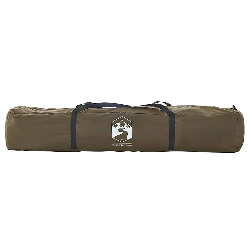 Angelzelt Campingzelt 260x246x180 cm Olivgrün wasserdicht winddicht