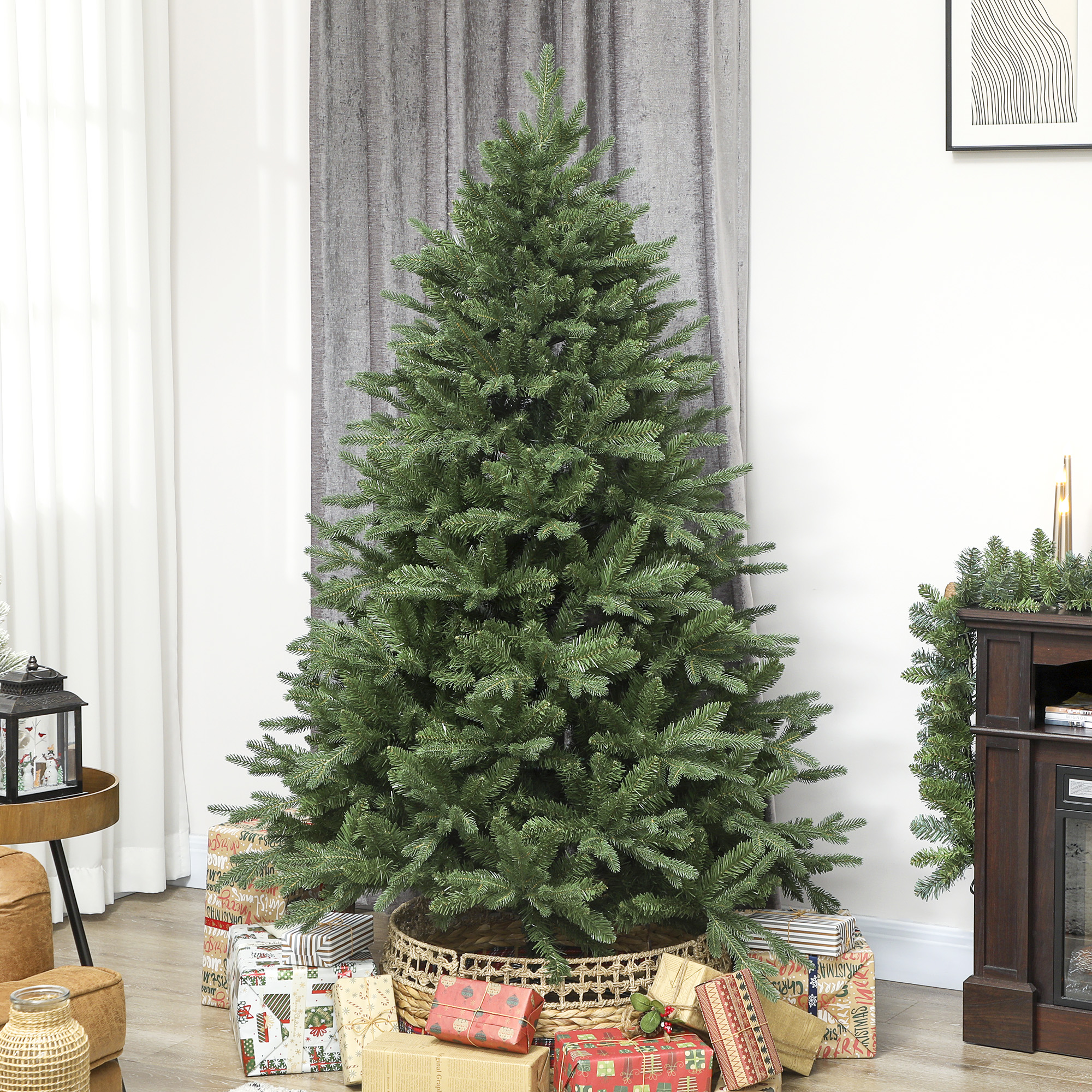 Künstlicher Weihnachtsbaum Nordische Kiefer 180 cm Grün