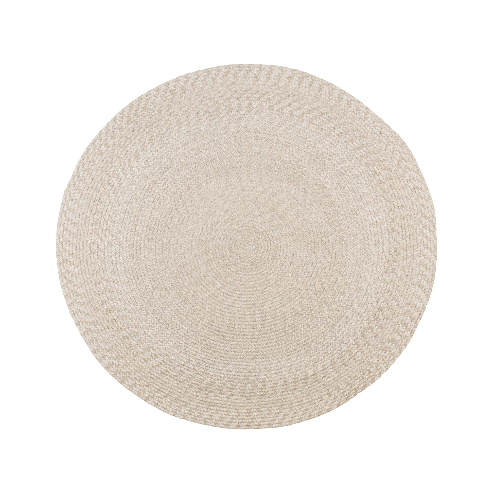 tinkaro Teppich Menorca ø120 cm Sand