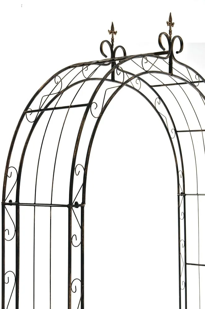 Rosenbogen Sun 260x148x34,5 cm Bronze
