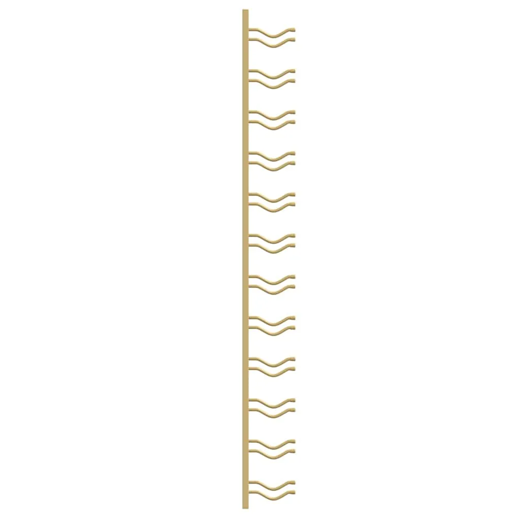 Weinregal Golden 12 Flaschen 12,5 x 2,5 x 116 cm