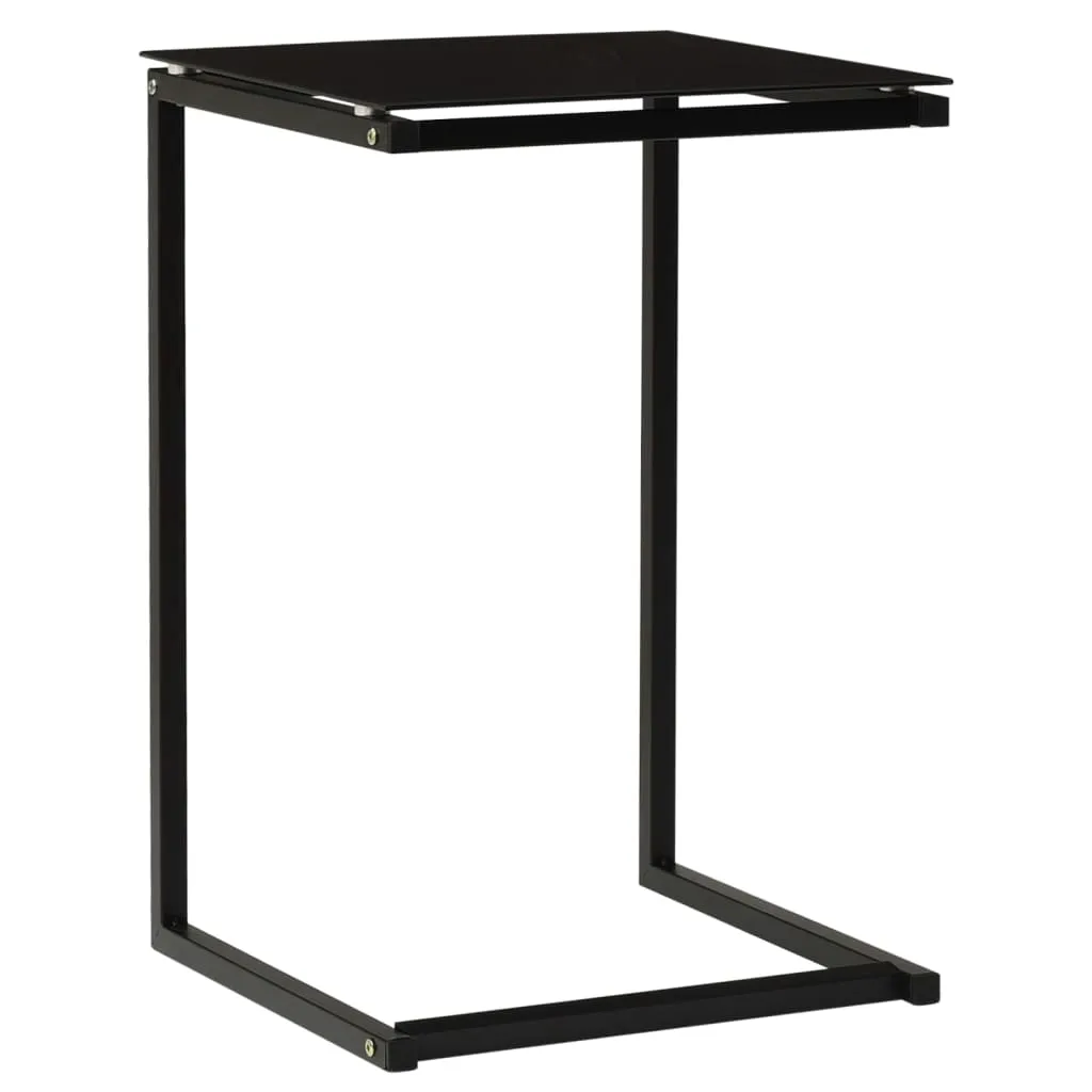 Moderner Beistelltisch 40 x 40 x 60 cm in Schwarz