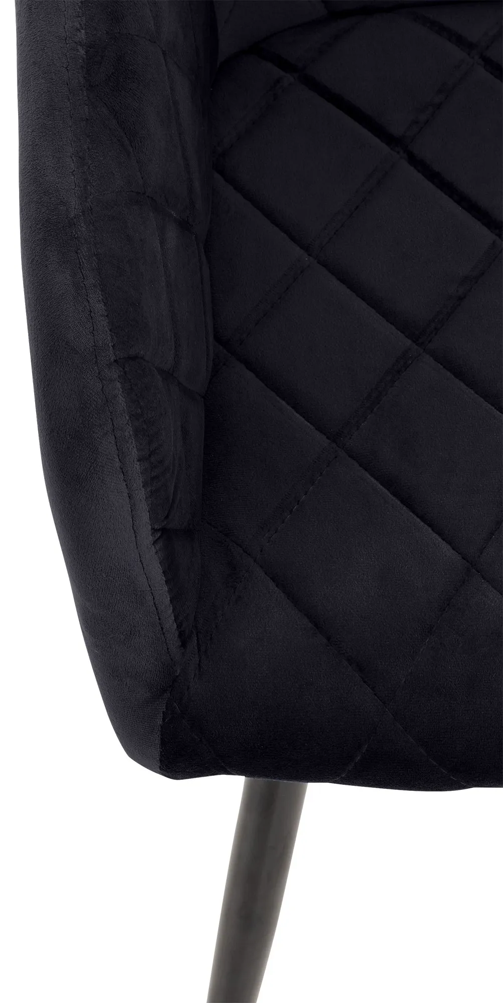Esszimmerstuhl Shila 84x47x44 cm schwarz