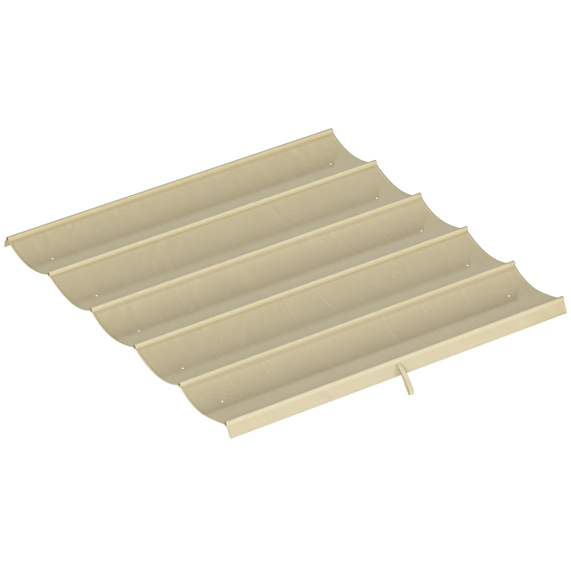 Ersatzdach 3 x 3 m Beige für Pavillons