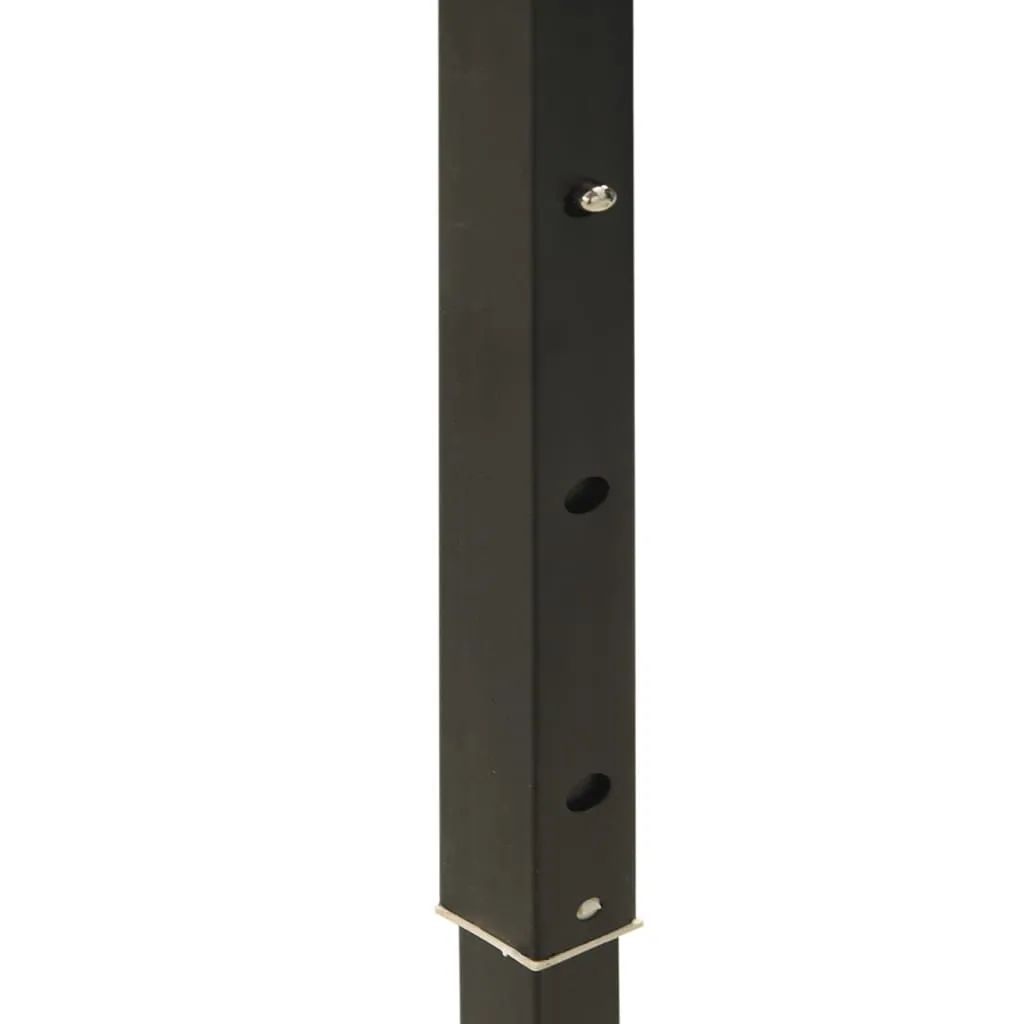 Faltzelt Pavillon Schwarz 195,5x195,5x235 cm UV- und wasserabweisend